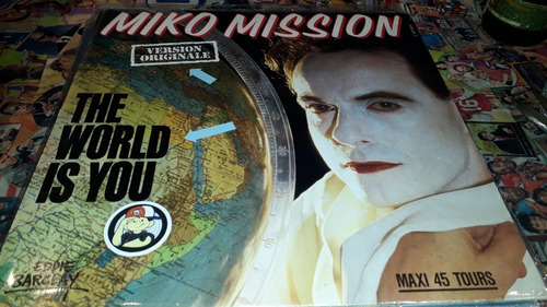 Miko Mission The World Is You Vinilo Maxi France 1985