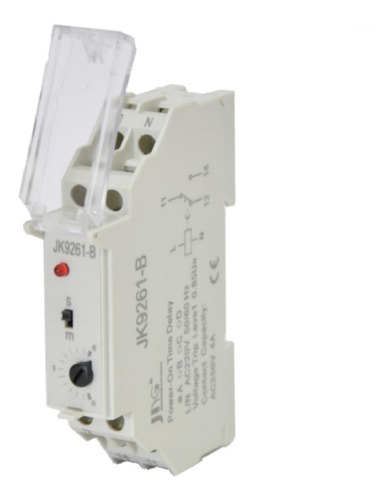 Relé De Tempo Jng Jk9261 0~30seg/min 220v