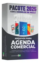 Comprar Arquivos Miolos 2025  Para Agendas - Pdf Editável - Corel