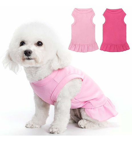 Ropa Para Mascotas Bingpet Paquete De 2 Faldas De Cam Fr32r