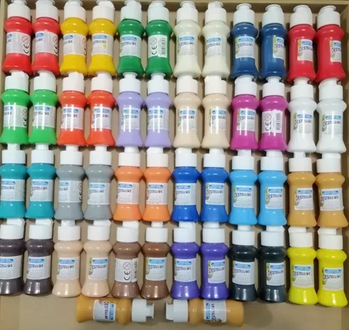 24 Pinturas Acrílicas Con Envíos Gratis !!!.Oferta.