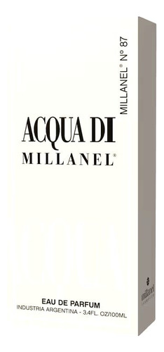 Perfume Millanel N°87- Acqua Di Millanel- Edp Masculino 60ml