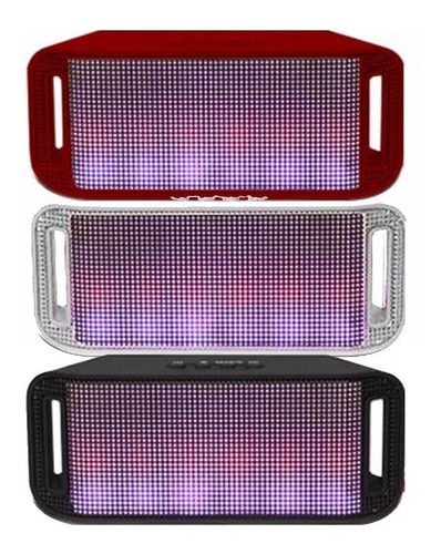 Imagen 1 de 7 de Parlante Portatil Noganet Ng-p31 Bluetooth 3w Led Fm Llamada