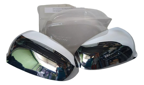 Capa Cromada Retrovisor Novo Palio 2012 A 2016 Original Fiat