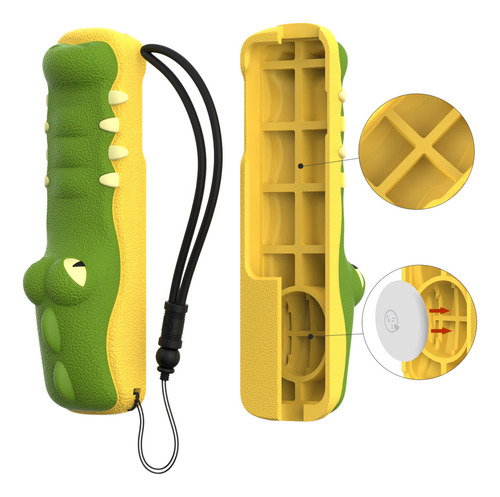 Funda De Silicona Con Forma De Cocodrilo For Apple Tv Siri