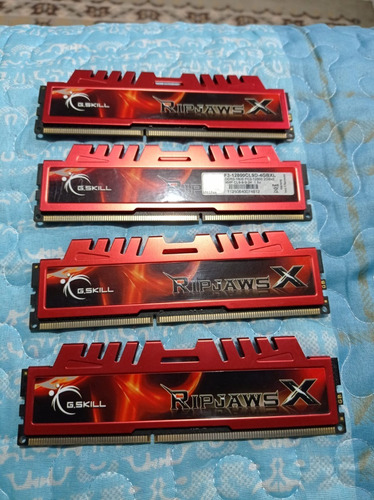 Imagem 1 de 3 de Memórias Ram G.skill 4x2 Total 8gb 1600mhz