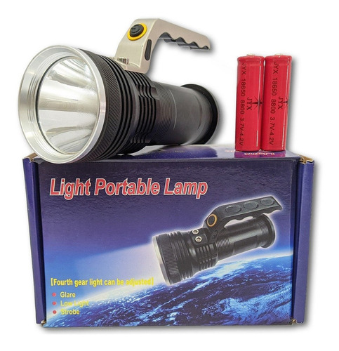 Lanterna Holofote Luz Negra Uv 2 Bateria 8800 Mais Potente
