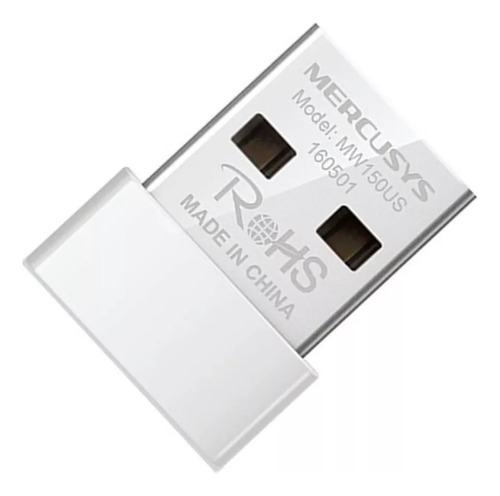 Adaptador Wifi Usb Mercusys Mw150us 150mbps Nano Mini