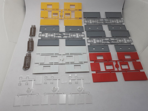 Imagen 4 de 10 de Nico Kit Construccion 3 Containers P/obra Kibri H0 (cch 266)