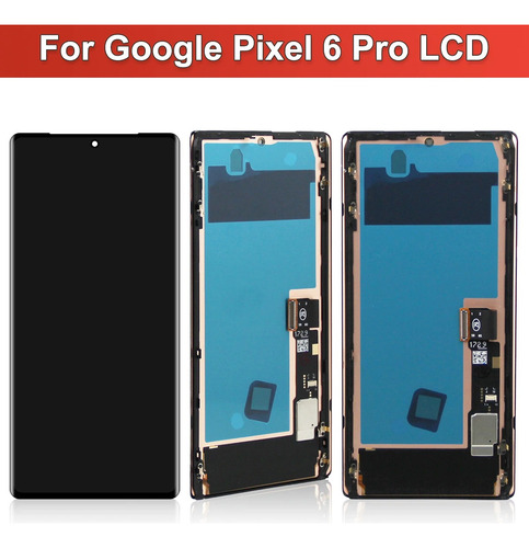 Tela Display Frontal Google Pixel 6 Pro Original C/ Moldura.