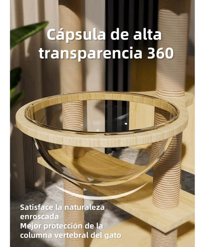 Mueble Rascador Para Gato Multinivel Torre Poste Hamaca 2423