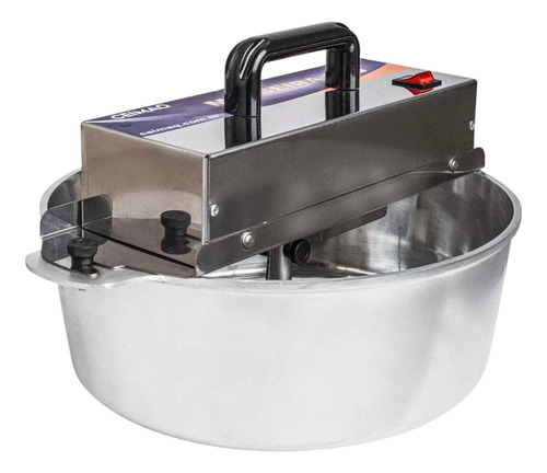 Máquina De Salgados Pop Inox + Masseira 5kg + Duplo Recheio 220v