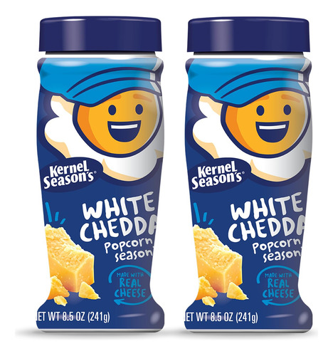 Condimento Para Palomitas Queso Cheddar Blanco 240 G Paquete