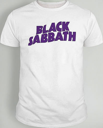 Playera Hard Rock Heavy Metal Logo Paranoid Cab/dam/inf