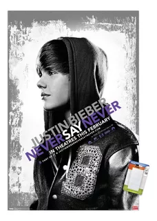 Justin Bieber Say Never Póster De Pared, 22.375 X 34 P...
