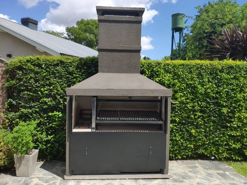 Canasto Leñero Para Parrilla, Hierro De 10mm. Don Parrilla