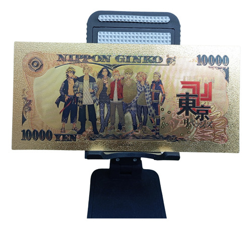 Billete Tarjeta Metalizada De Tokyo Revengers De Colección