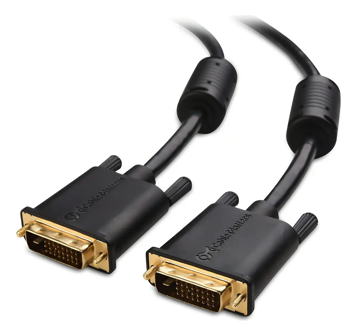 Cable Adaptador VGA Macho a Hembra 23 cm de Cable Matters para Audio y Video