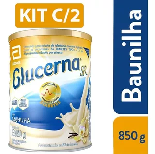 Glucerna Lata 850g - Kit C/2