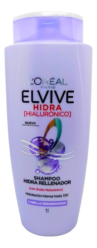 Shampoo Elvive Hidra Hialuronico Loreal Paris 1 Litro