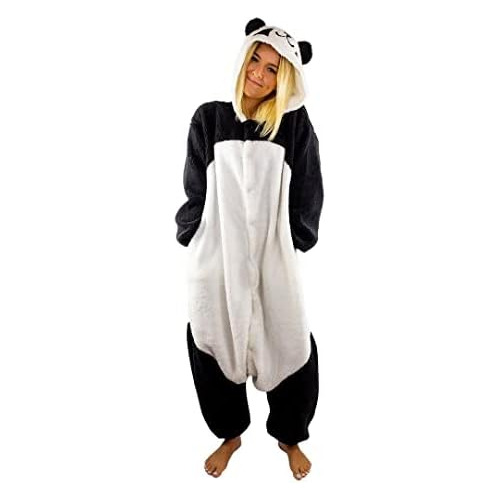 Kigurumi De Panda Esponjoso, Mono De Una Pieza Disfraz ...