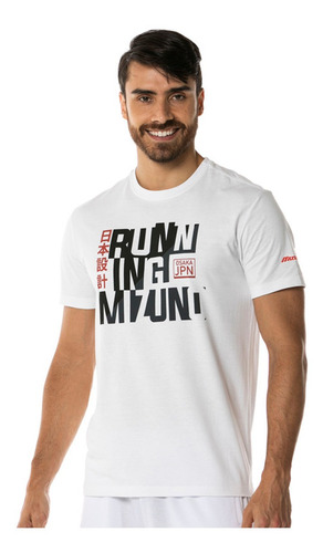 Camiseta Mizuno Style Masculina Mnmas2681-bco1