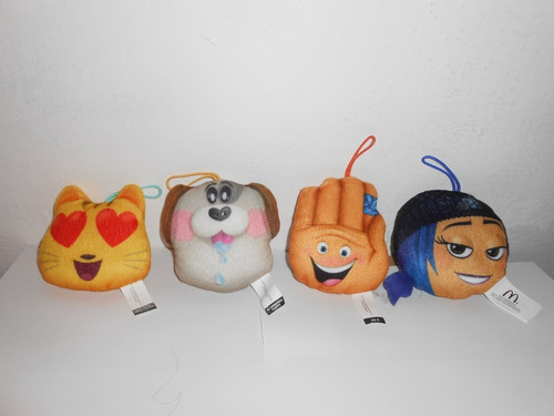 Peluches Emoji La Pelicula De Mcdonalds Coleccion Completa 8