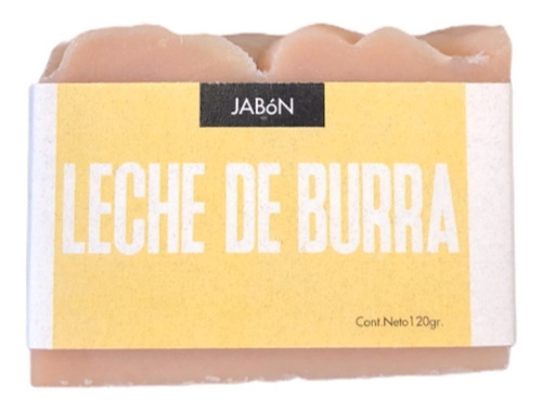 Imagen 1 de 3 de Jabón Leche De Burra 120g Volviendo Al Origen Artesanal