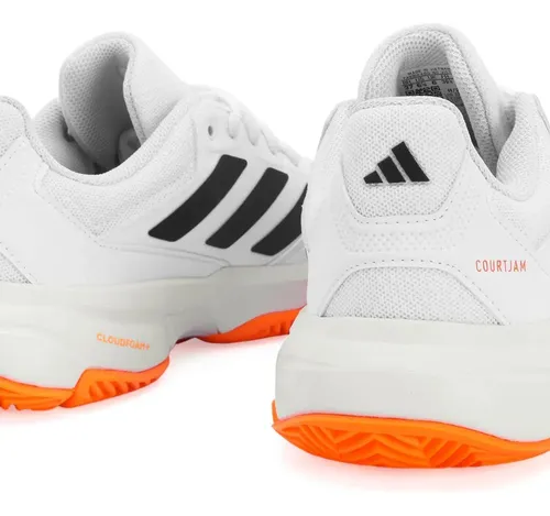 Tênis Adidas Courtjam Control 3 - All Court - Branco | Frete grátis