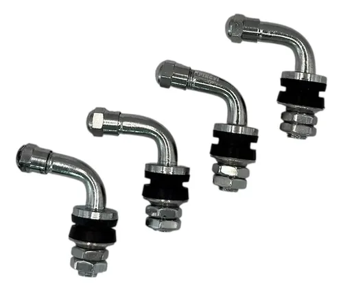 LIRU - Vástago De Válvula De ángulo Recto Para Neumático De Motocicleta, Vástago De Válvula De 90 Grados Para Suzuki Para Yamaha Para Kawasaki Para HONDA, Azul