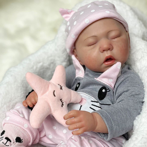 Imagen 3 de 5 de Bebe Real Reborn R/n Con Peso, Silicona Vinilo Y Certificado