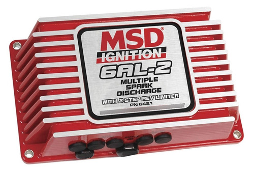 Msd Modulo Ignicion 6al-2 Launch Control Y Limitador 2 Step