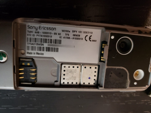 Celular Sony Ericsson Memoria M2 512 Mb Refacciones (Usado)