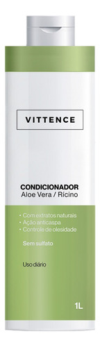 Kit Vittence Aloe Vera Shampoo 1l + Condicionador 1l
