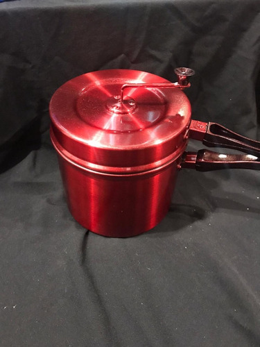 Olla Pochoclera Familiar De Aluminio En 5 Colores