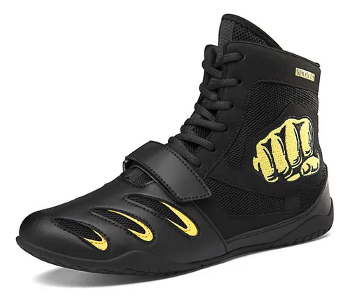 L Zapatos De Boxeo Profesionales Y Botas De Lucha Libre