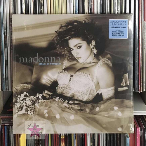 Vinilo Madonna Like A Virgin Eu Import.