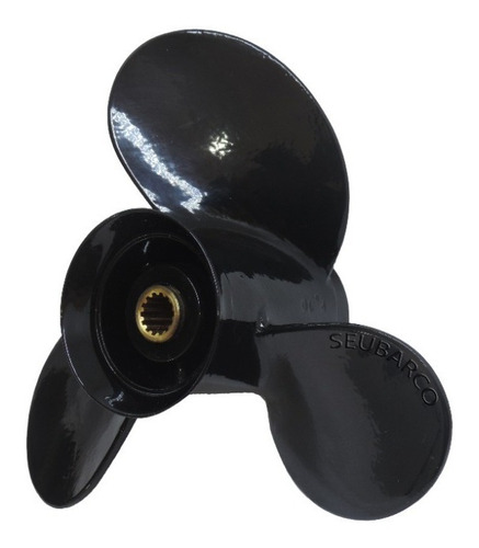 Imagem 2 de 4 de Hélice Motor De Popa Mercury 20 Hp 4 Tempos Passo 10