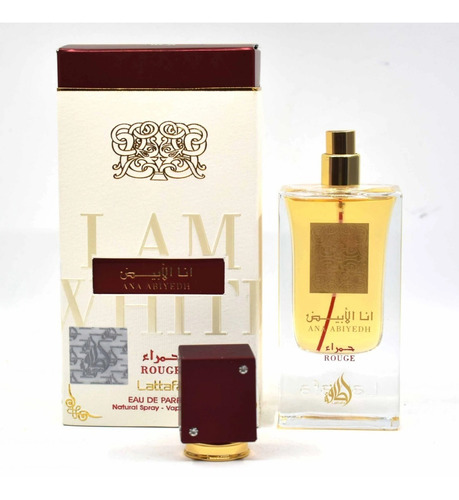 Perfume Lattafa Ana Abiyedh Rouge Edp 60ml Unisex-100%origi