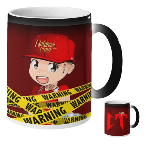 Taza Cerámica Corridos Tumbados Natanael Cano Logo Ct 