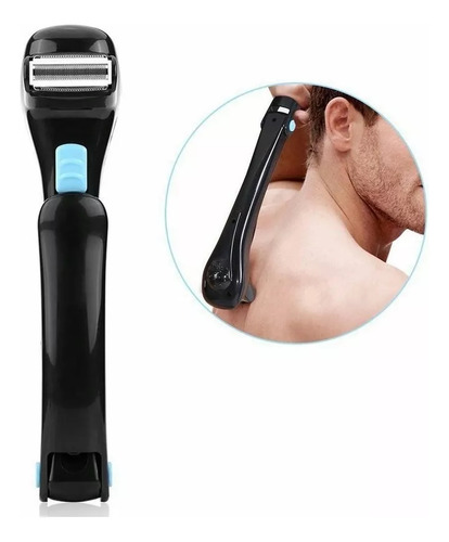 Removedor De Pêlos Elétrico Masculino Para Costas Com Escova