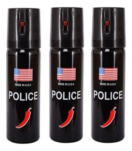 Spray De Pimenta Police 03 Uni 110ml! Frete Grátis!