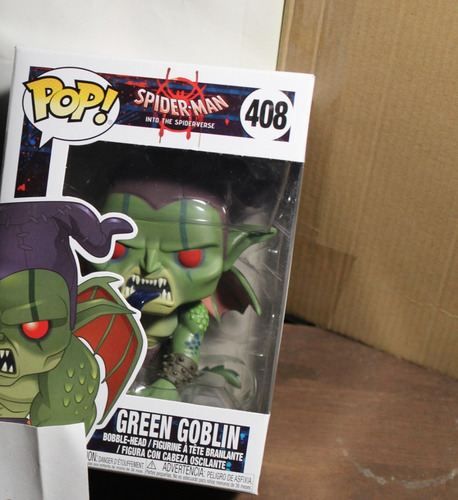 Funko Pop Green Goblin Duende Verde Spiderman Spiderverse (Usado)