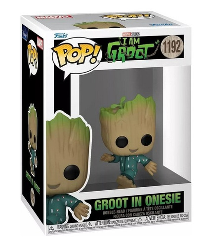 Funko Pop! I Am Groot - Dancing Groot In Onesie #1192       