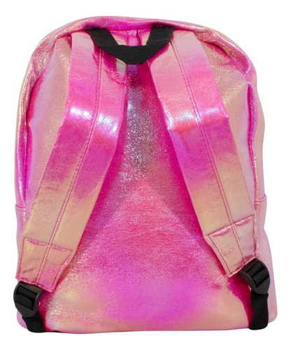 Mochila Con Diseño De Cola De Sirena Tornasol Color Fucsia Diseño De La Tela Lona