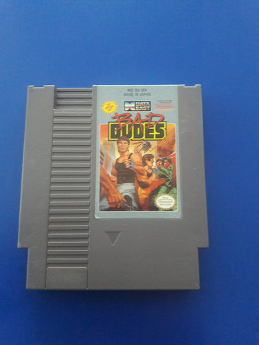 Juego Cassette Original Nintendo Nes Bad Dudes