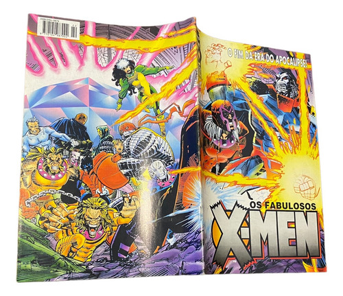Revista Hq Gibi Os Fabulosos X-men Nº 22 Editora Abril Jovem Excelente Estado - Raridade Dos Anos 90 (Usado)