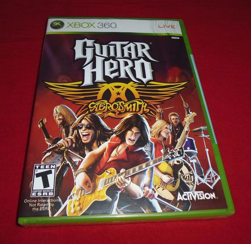 Guitar Hero Aerosmith Xbox 360 Nuevo Sellado
