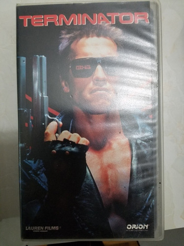 Cassette Vhs Terminator Schwarzenegger