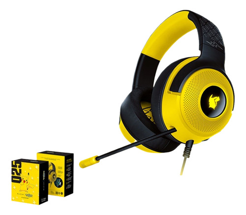 Auriculares Para Juegos Razer Pokémon Pikachu V3 Para Pc Con